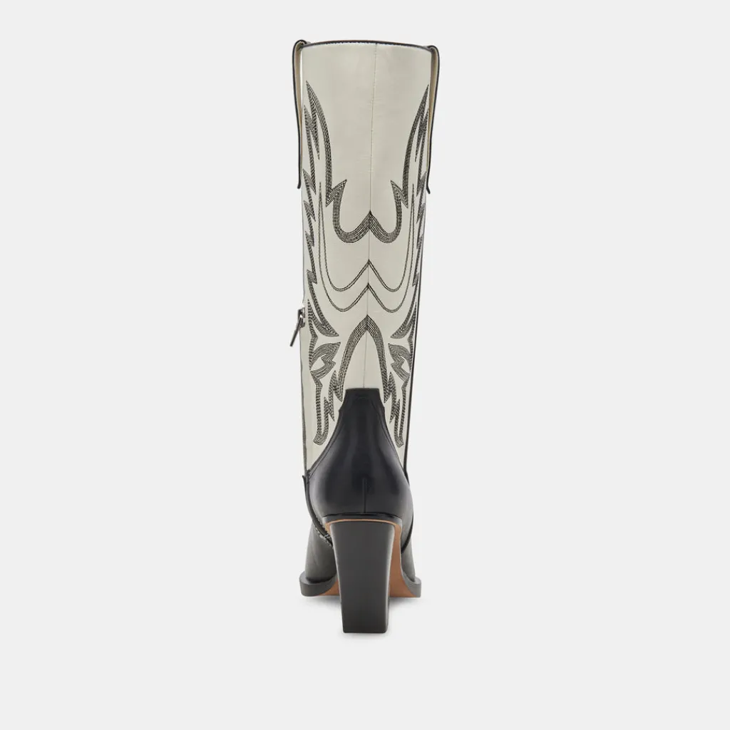DOLCE VITA Boots & Booties*Blanch Boots Black White Leather