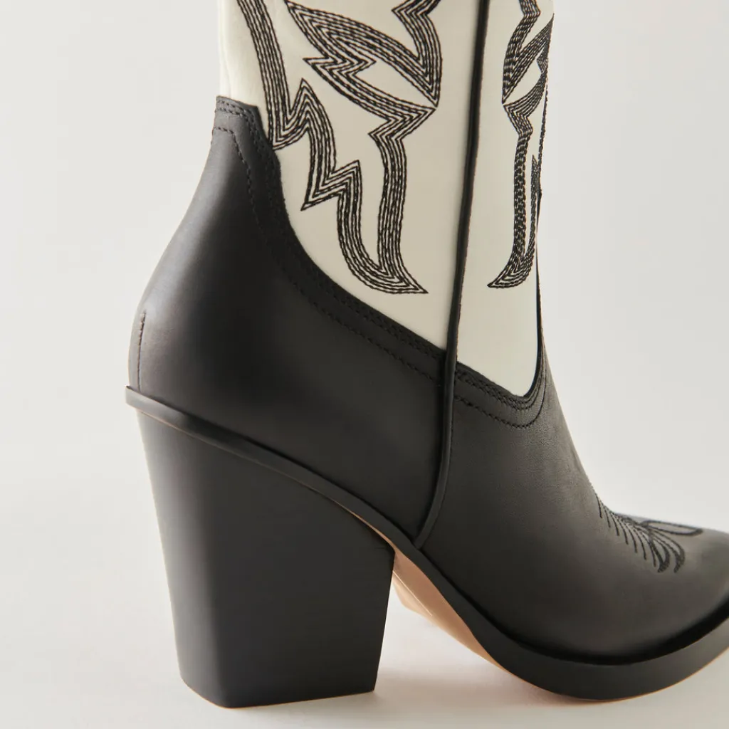 DOLCE VITA Boots & Booties*Blanch Boots Black White Leather