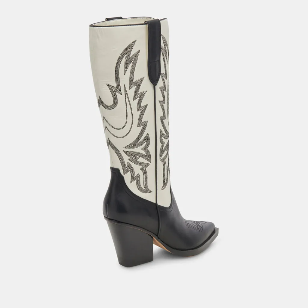DOLCE VITA Boots & Booties*Blanch Boots Black White Leather