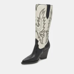 DOLCE VITA Boots & Booties*Blanch Boots Black White Leather
