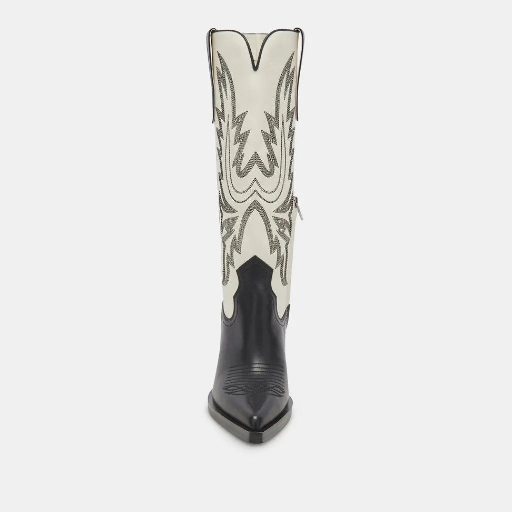 DOLCE VITA Boots & Booties*Blanch Boots Black White Leather