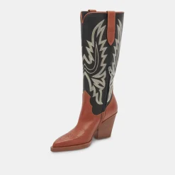 DOLCE VITA Boots & Booties*Blanch Boots Brown Black Leather