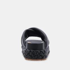 DOLCE VITA Wedges*Blume Sandals Black Stella