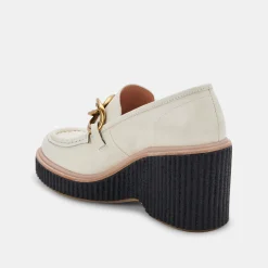 DOLCE VITA Wedges*Brenan Wedges Off White Leather