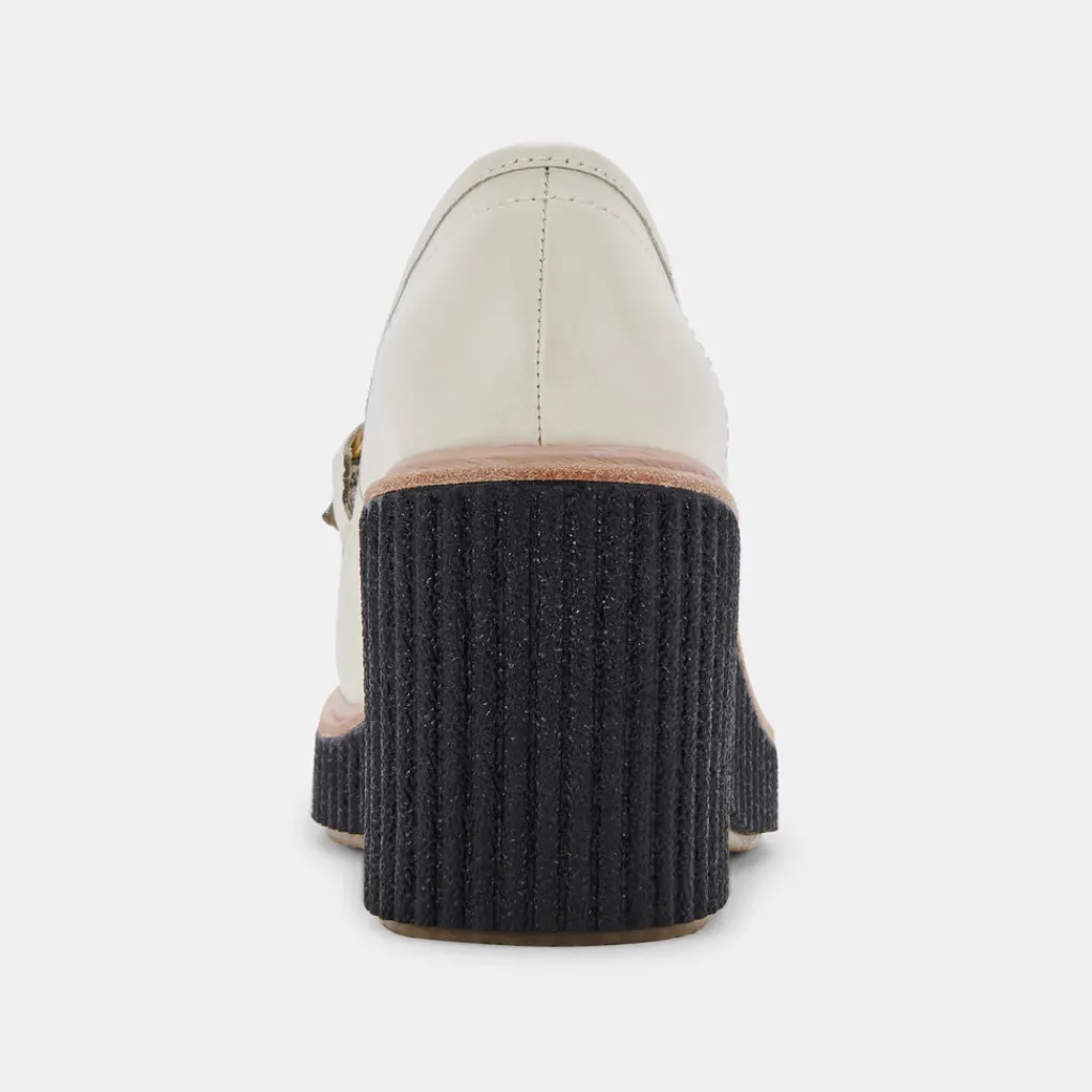 DOLCE VITA Wedges*Brenan Wedges Off White Leather
