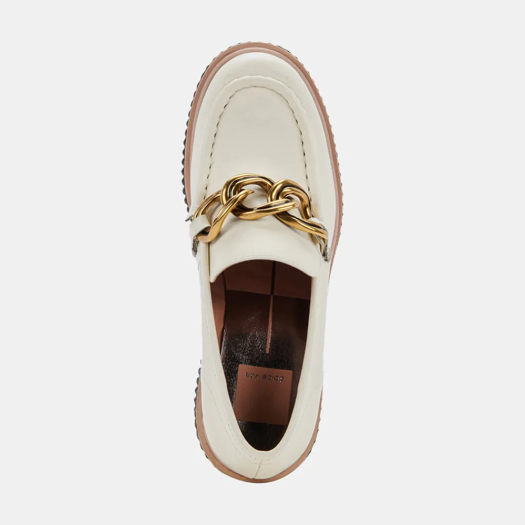 DOLCE VITA Wedges*Brenan Wedges Off White Leather