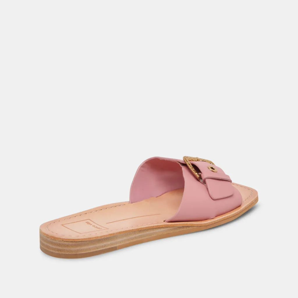DOLCE VITA Sandals*Cabana Sandals Dark Rose Leather