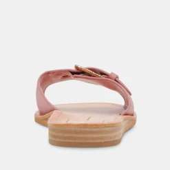 DOLCE VITA Sandals*Cabana Sandals Dark Rose Leather
