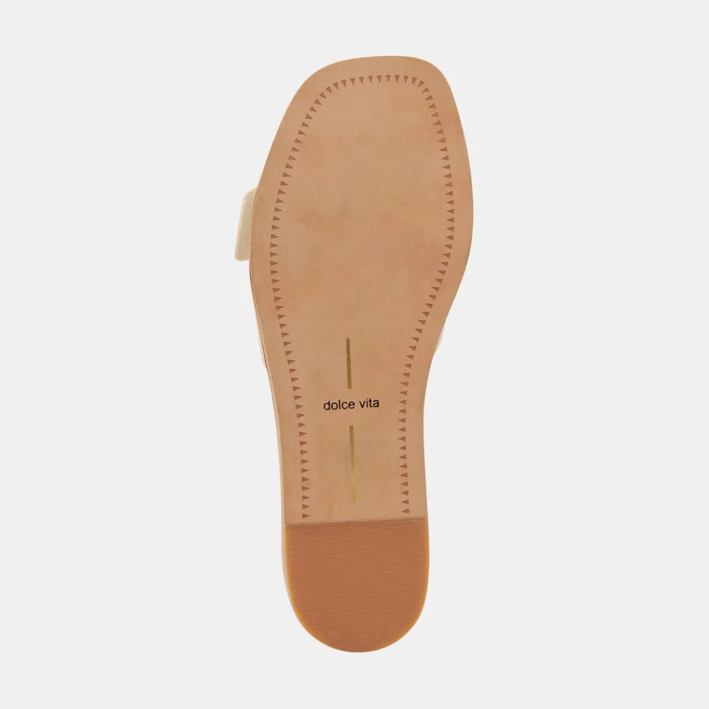 DOLCE VITA Sandals*Cabana Sandals Ivory Leather