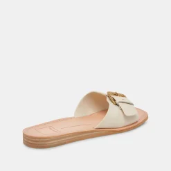 DOLCE VITA Sandals*Cabana Sandals Ivory Leather