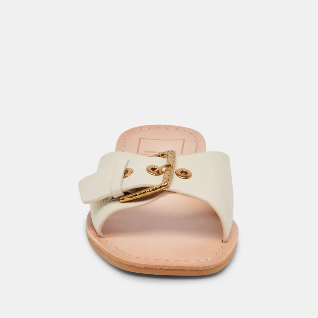 DOLCE VITA Sandals*Cabana Sandals Ivory Leather