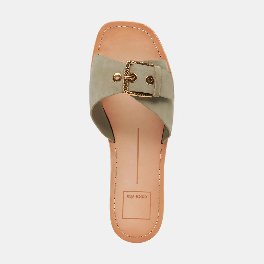 DOLCE VITA Sandals*Cabana Sandals Sage Nubuck