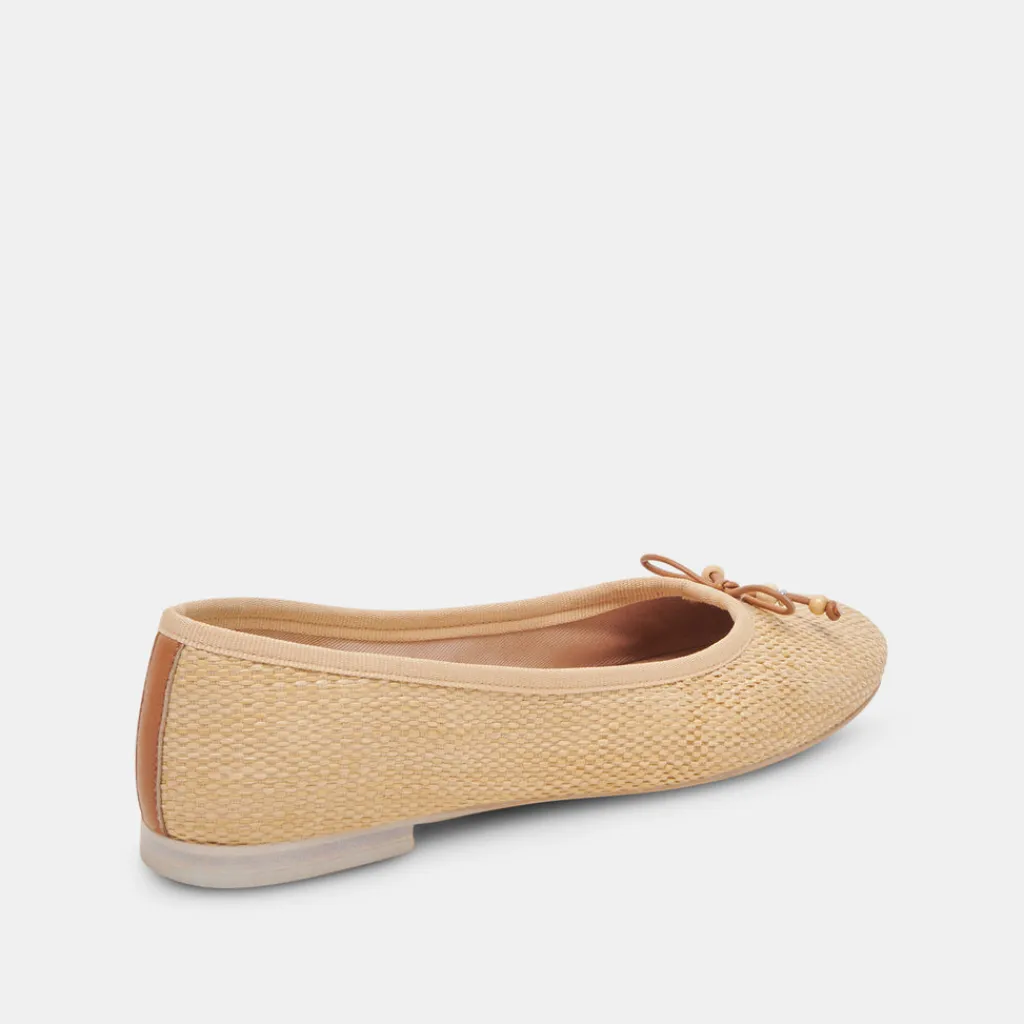DOLCE VITA Flats & Loafers*Cacy Ballet Flats Natural Raffia