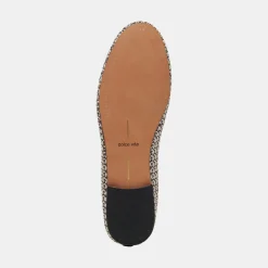 DOLCE VITA Flats & Loafers*Cacy Ballet Flats White Black Raffia