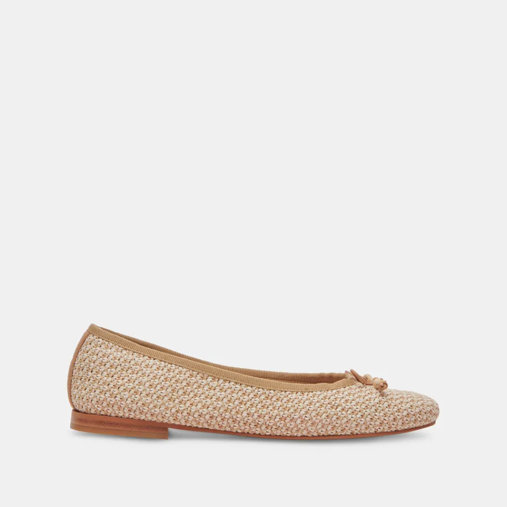 DOLCE VITA Flats & Loafers*Cacy Ballet Flats White Natural Raffia