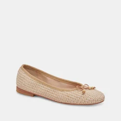 DOLCE VITA Flats & Loafers*Cacy Ballet Flats White Natural Raffia