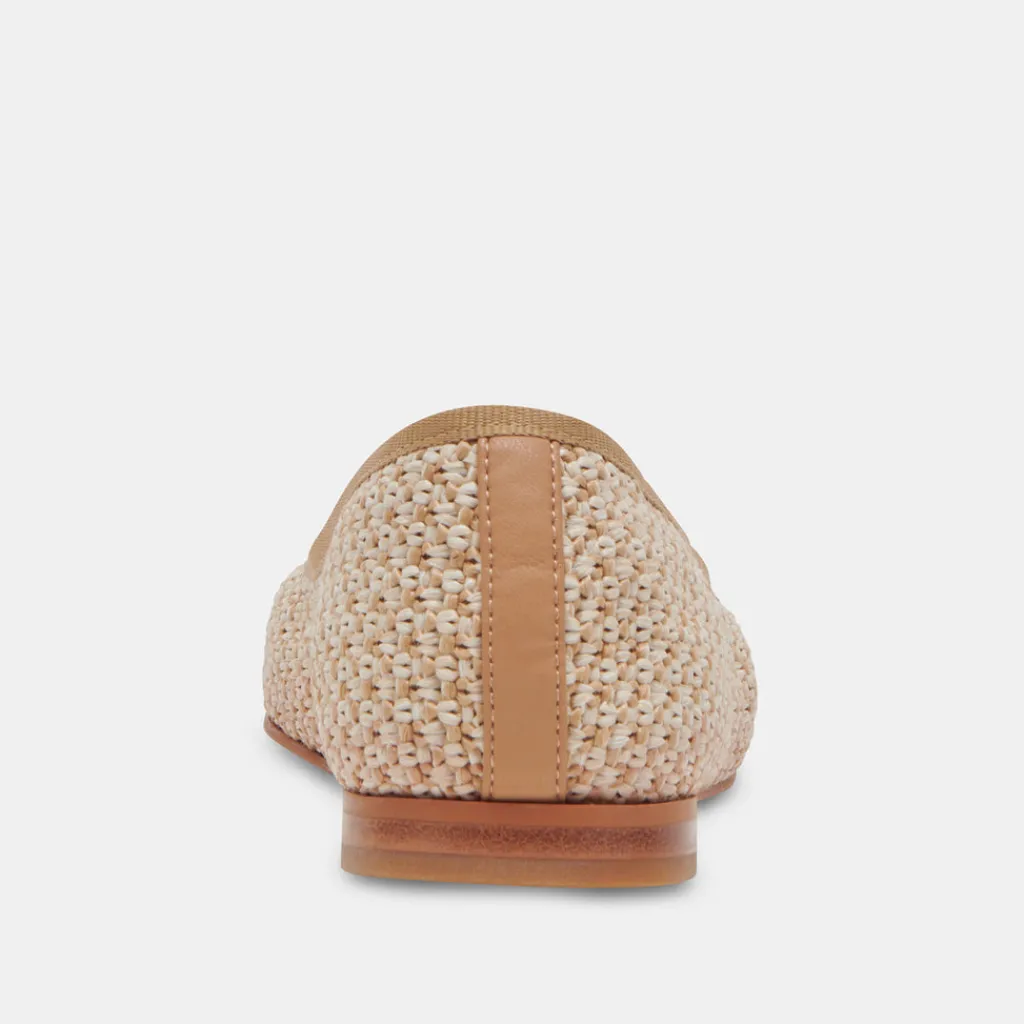 DOLCE VITA Flats & Loafers*Cacy Ballet Flats White Natural Raffia