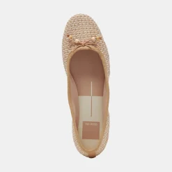 DOLCE VITA Flats & Loafers*Cacy Ballet Flats White Natural Raffia