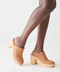 DOLCE VITA Mules & Clogs*Camdin Heels Praline Nubuck