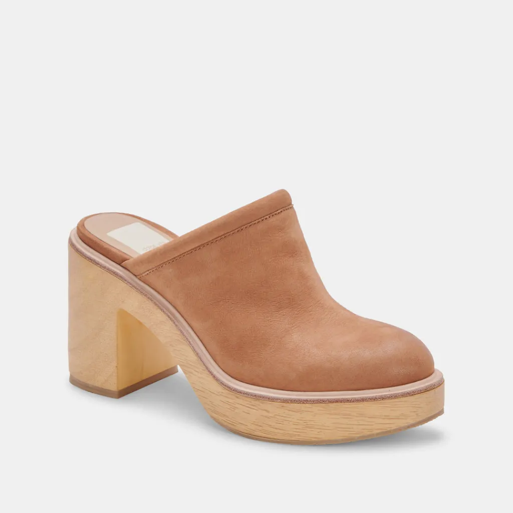DOLCE VITA Mules & Clogs*Camdin Heels Praline Nubuck