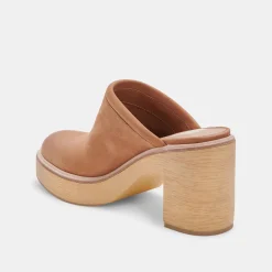 DOLCE VITA Mules & Clogs*Camdin Heels Praline Nubuck
