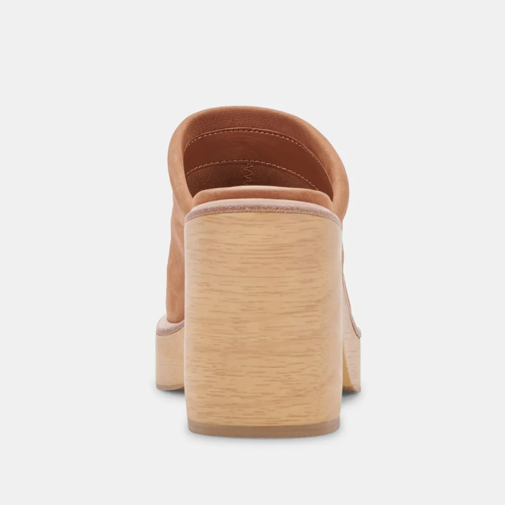 DOLCE VITA Mules & Clogs*Camdin Heels Praline Nubuck