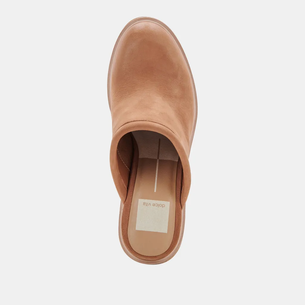 DOLCE VITA Mules & Clogs*Camdin Heels Praline Nubuck