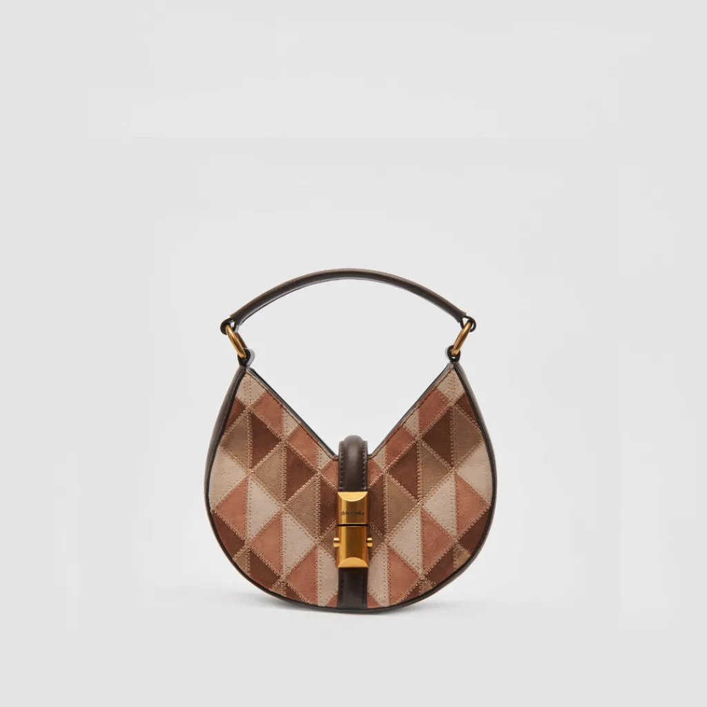 DOLCE VITA Handbags*Cami Crossbody Hickory Patchwork