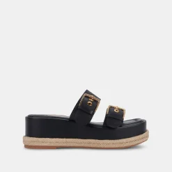 DOLCE VITA Sandals*Canyon Sandals Black Leather