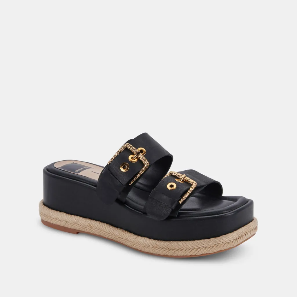 DOLCE VITA Sandals*Canyon Sandals Black Leather