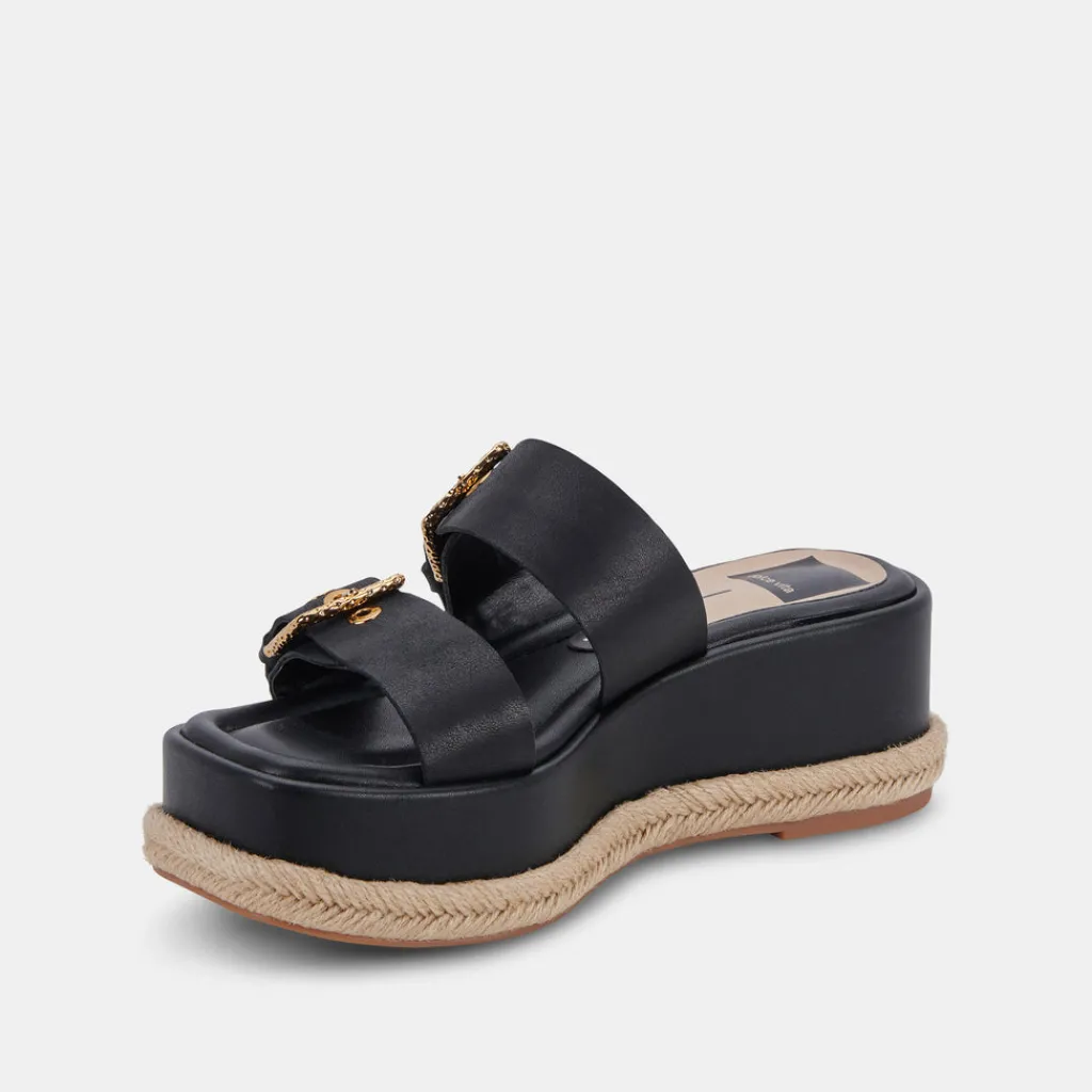 DOLCE VITA Sandals*Canyon Sandals Black Leather