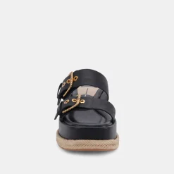 DOLCE VITA Sandals*Canyon Sandals Black Leather
