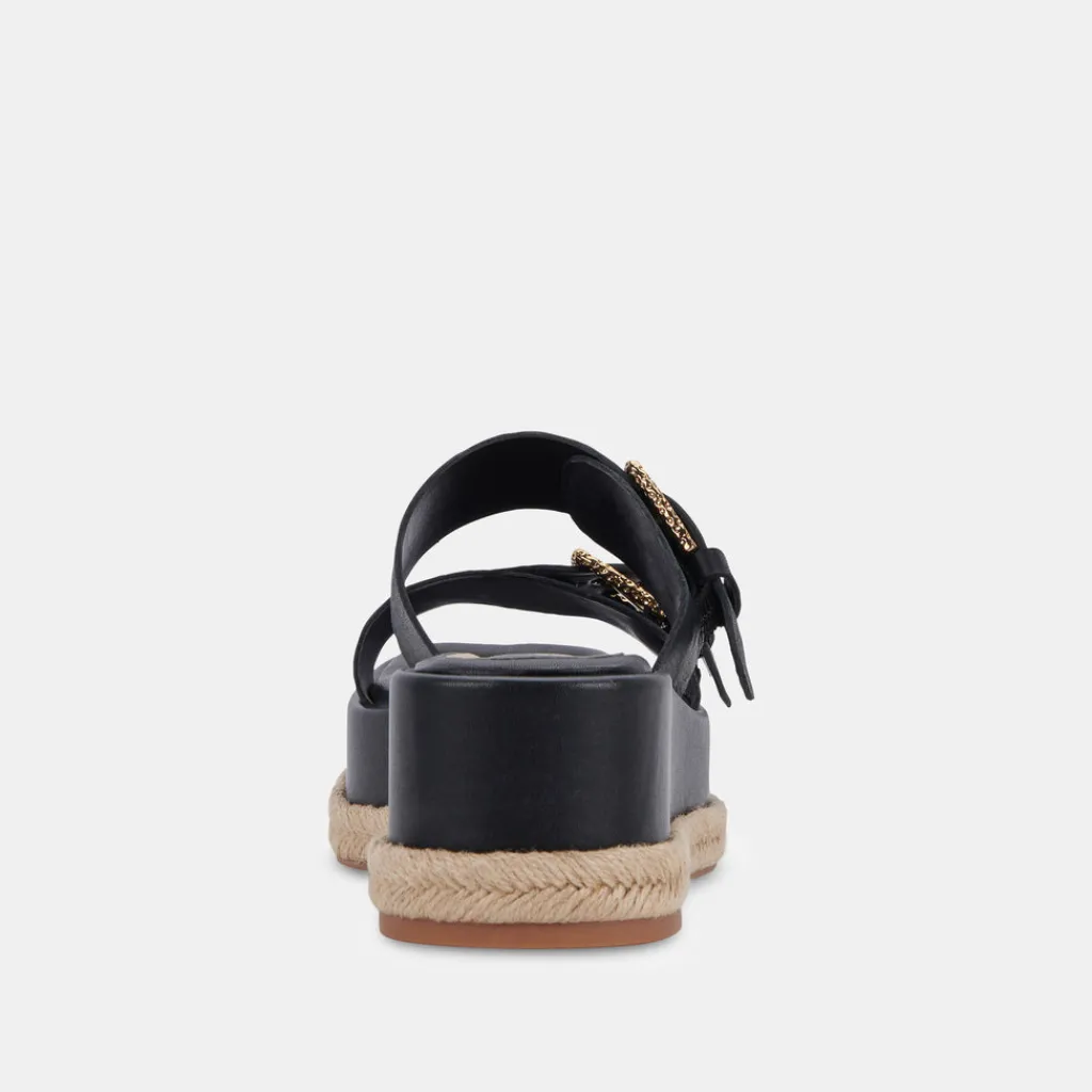 DOLCE VITA Sandals*Canyon Sandals Black Leather
