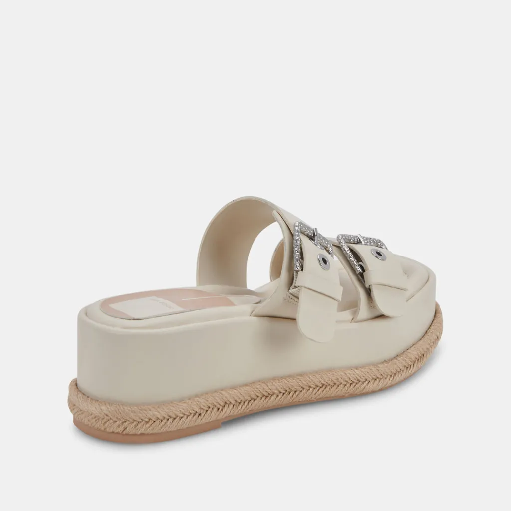 DOLCE VITA Sandals*Canyon Sandals Ivory Leather