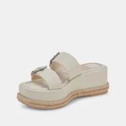 DOLCE VITA Sandals*Canyon Sandals Ivory Leather