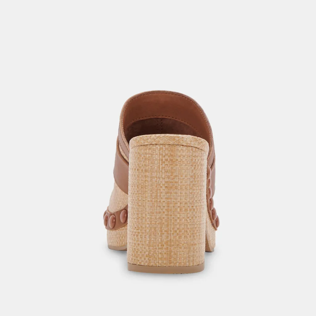 DOLCE VITA Mules & Clogs*Carmac Heels Lt Natural Raffia