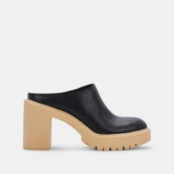 DOLCE VITA Mules & Clogs*Carry Heels Black Leather