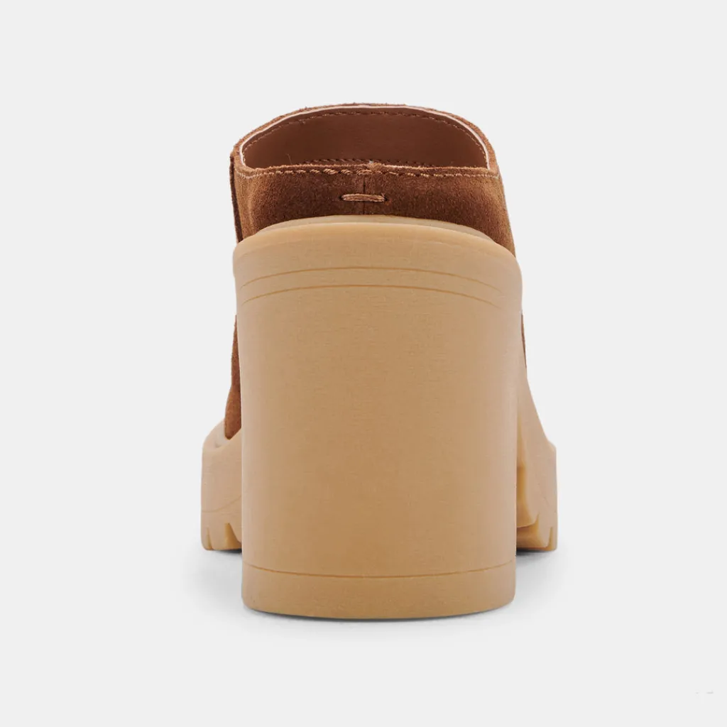 DOLCE VITA Mules & Clogs*Carry Heels Camel Suede