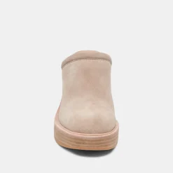 DOLCE VITA Mules & Clogs*Castel Heels Taupe Suede