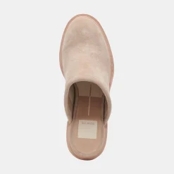 DOLCE VITA Mules & Clogs*Castel Heels Taupe Suede