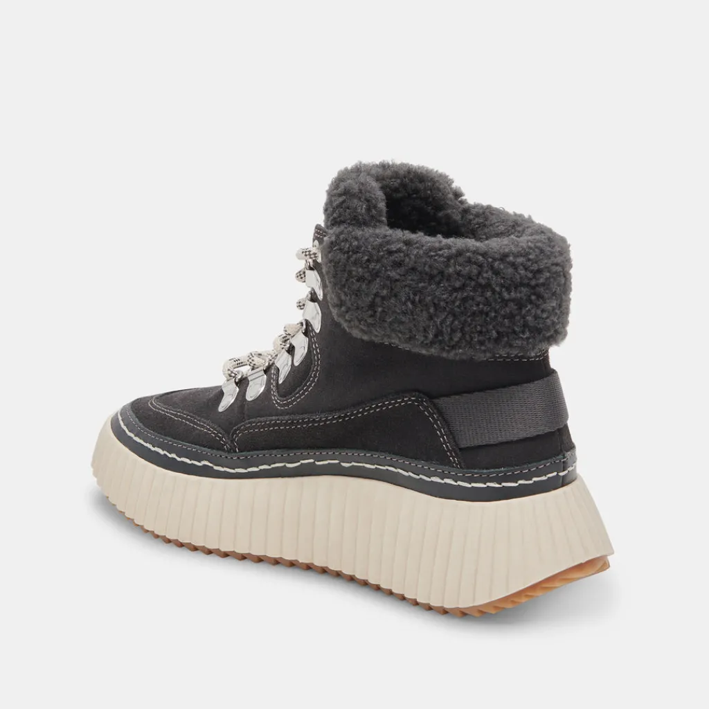 DOLCE VITA Sneakers*Debbie Plush Sneakers Anthracite Suede