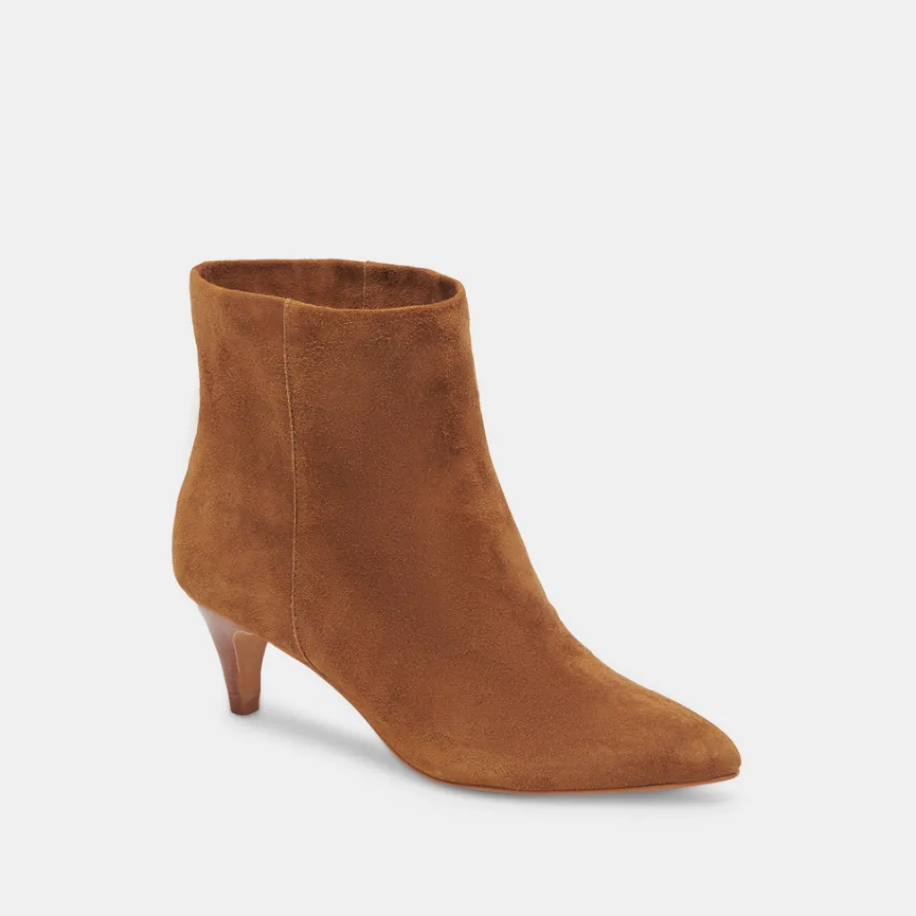 DOLCE VITA Boots & Booties*Dee Wide Booties Brown Suede