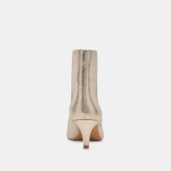 DOLCE VITA Boots & Booties*Dee Wide Booties Platinum Distressed Leather