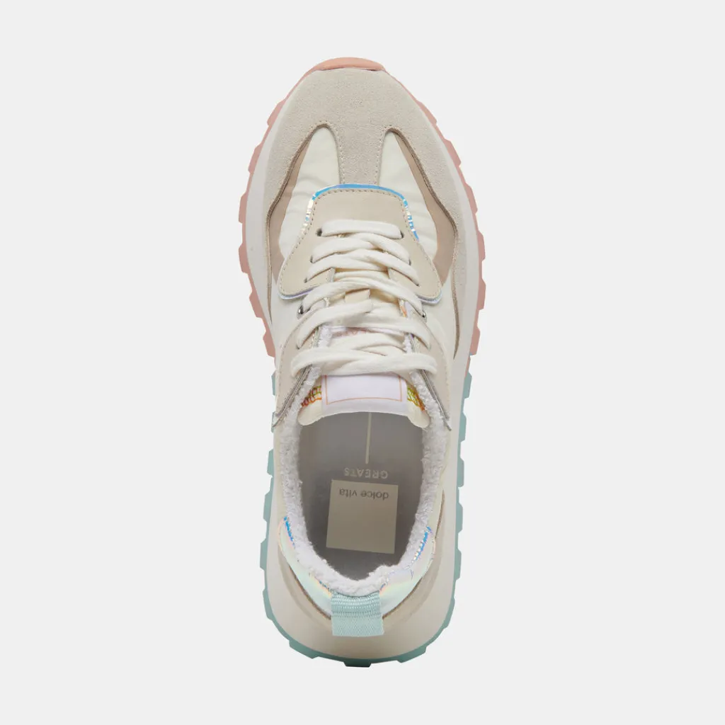 DOLCE VITA Sneakers*X Greats Reubin Pride Sneakers White Multi Suede