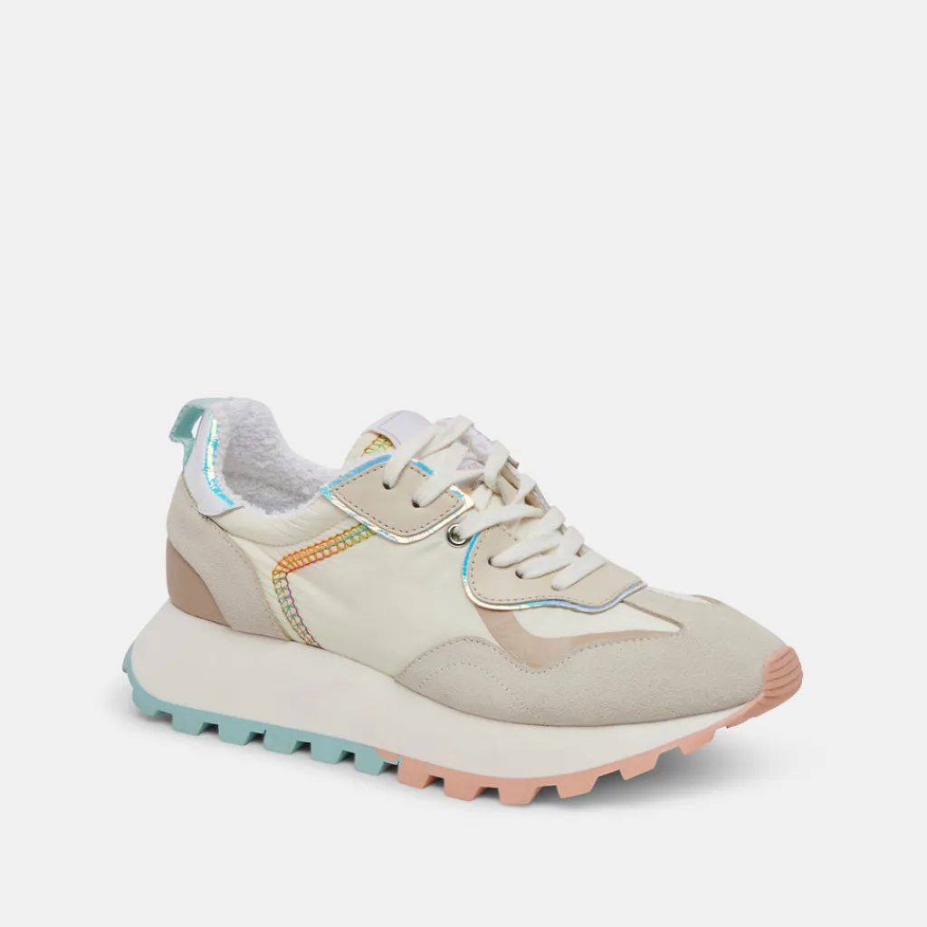 DOLCE VITA Sneakers*X Greats Reubin Pride Sneakers White Multi Suede