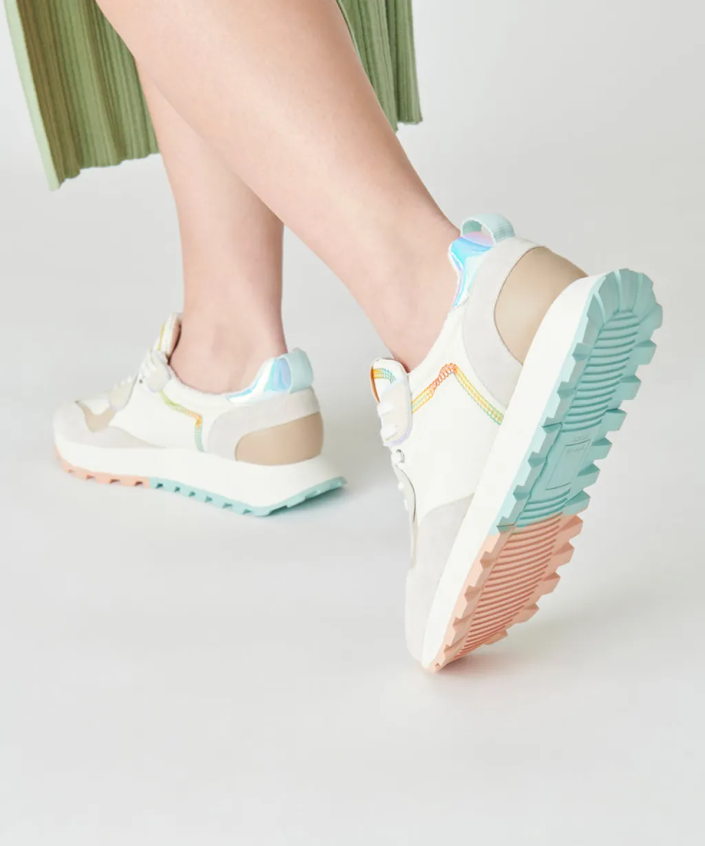 DOLCE VITA Sneakers*X Greats Reubin Pride Sneakers White Multi Suede