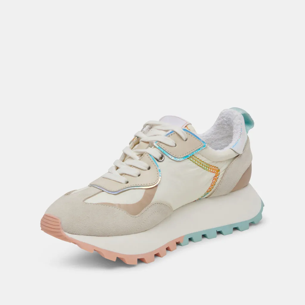 DOLCE VITA Sneakers*X Greats Reubin Pride Sneakers White Multi Suede