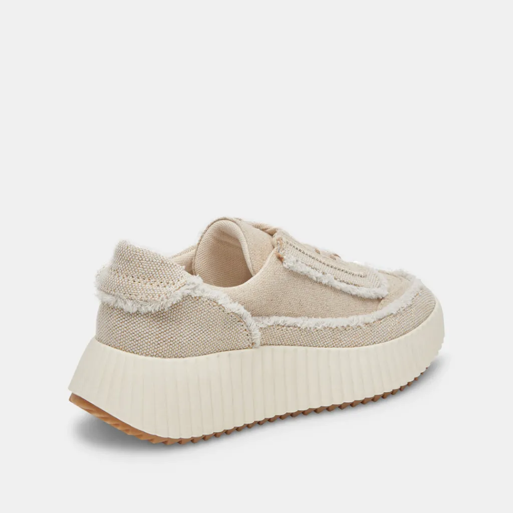 DOLCE VITA Sneakers*Dolen Fray Sneakers Sand Canvas
