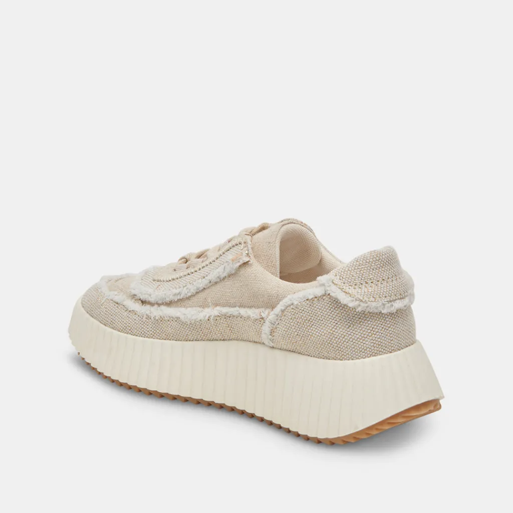 DOLCE VITA Sneakers*Dolen Fray Sneakers Sand Canvas