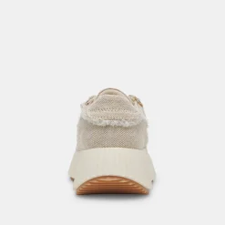 DOLCE VITA Sneakers*Dolen Fray Sneakers Sand Canvas